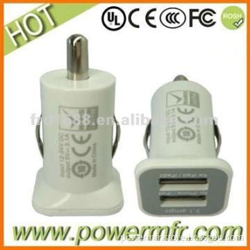 dual USB samsung galaxy s2 travel car charger